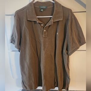 2X polo Ralph Lauren brown